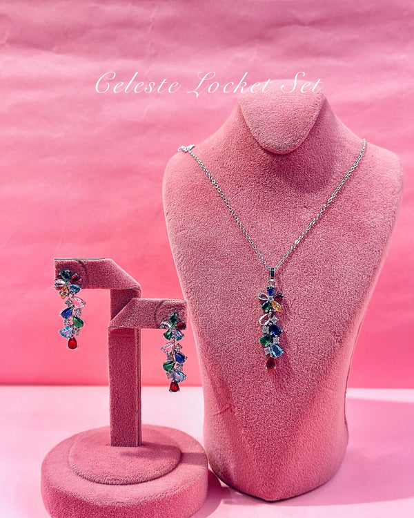 celeste locket set