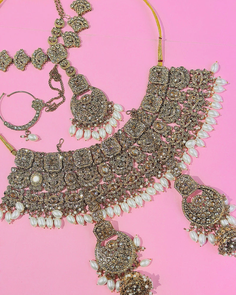 aishani semi bridal set