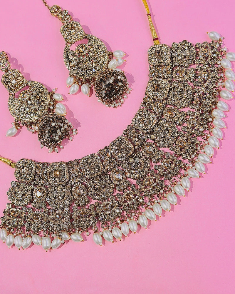 aishani semi bridal set