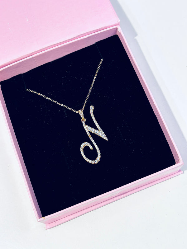 N alphabet pendant