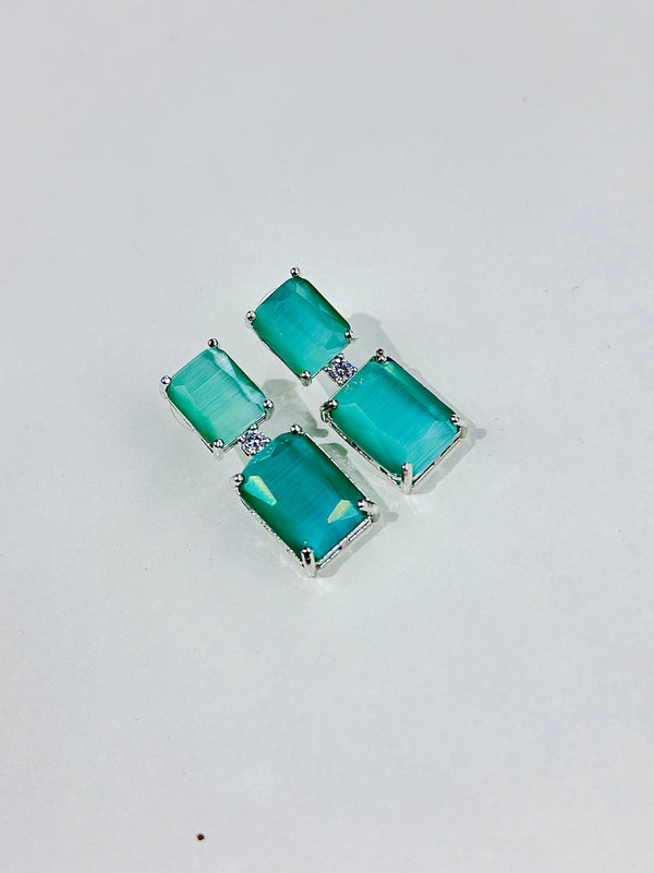 Raya earrings ( mint )