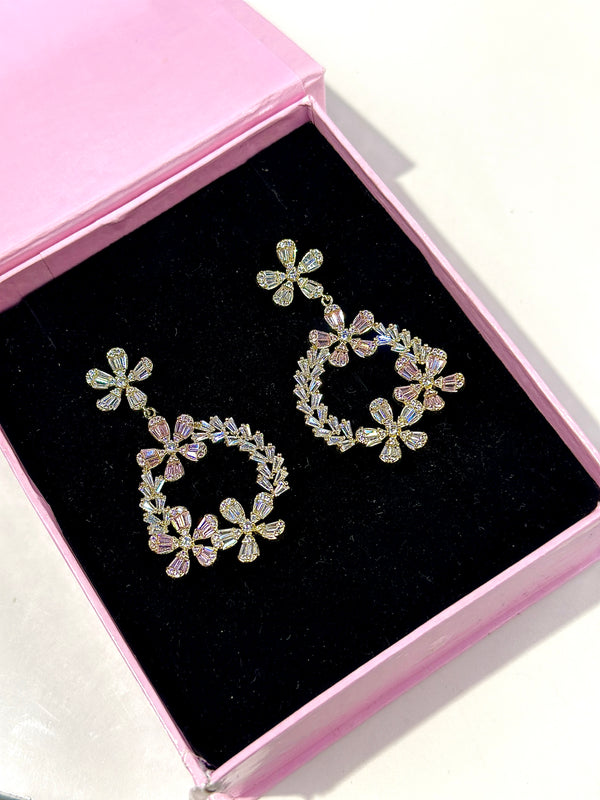 skye earrings ( pink )