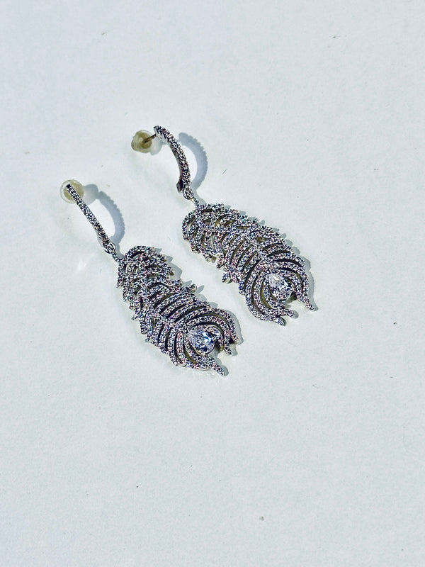 feather earrings