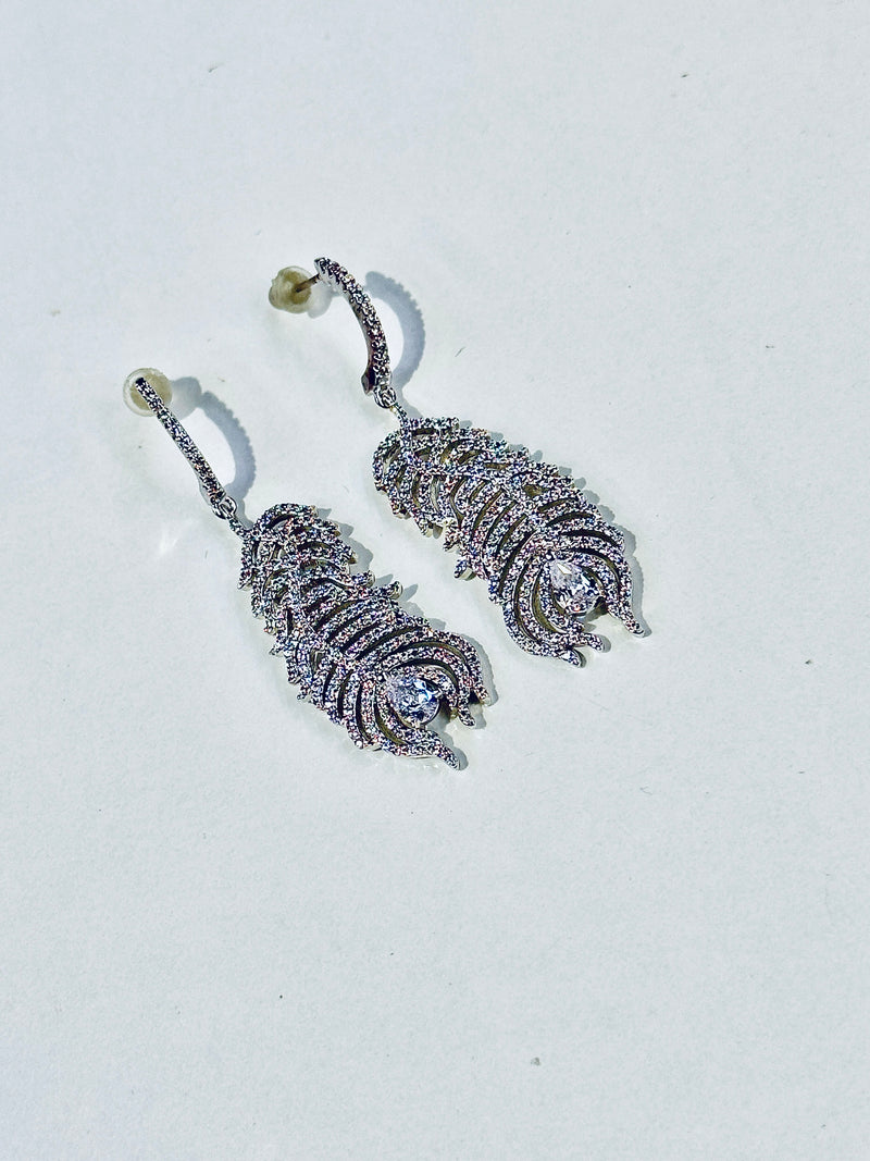 feather earrings