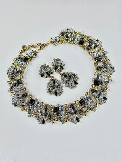 Amber choker set ( black )