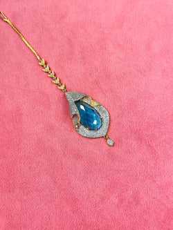 Rutvi ( blue )