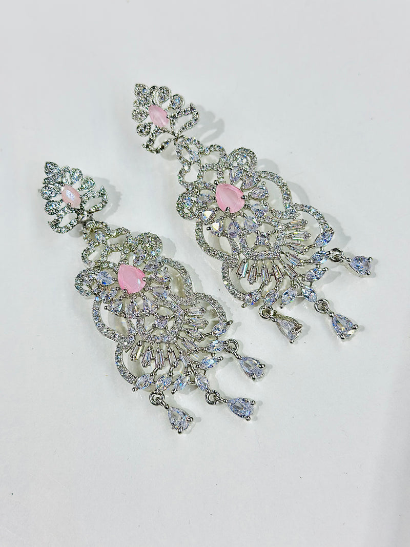 Esme Earrings ( PInk )