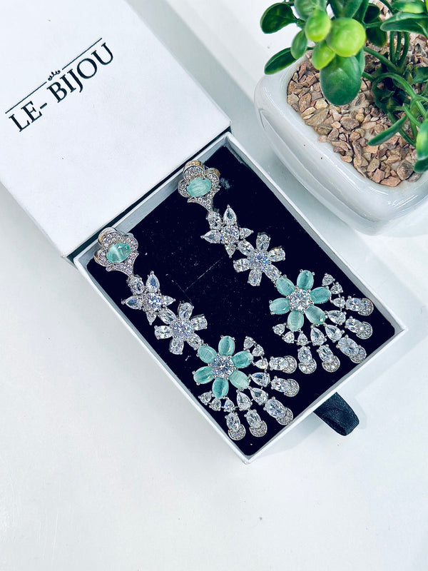 Sanya Earrings ( Mint )