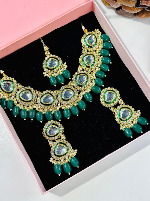 Neha  Set (Green)