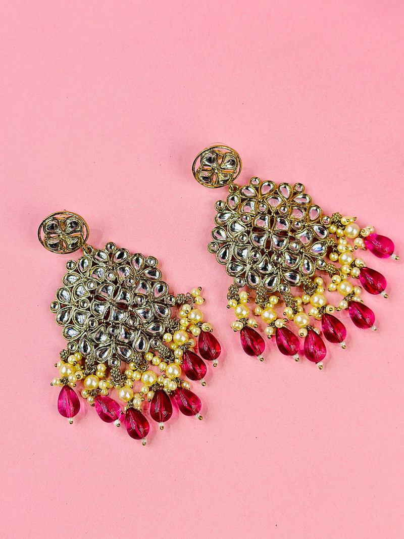 sohna kundan earrings