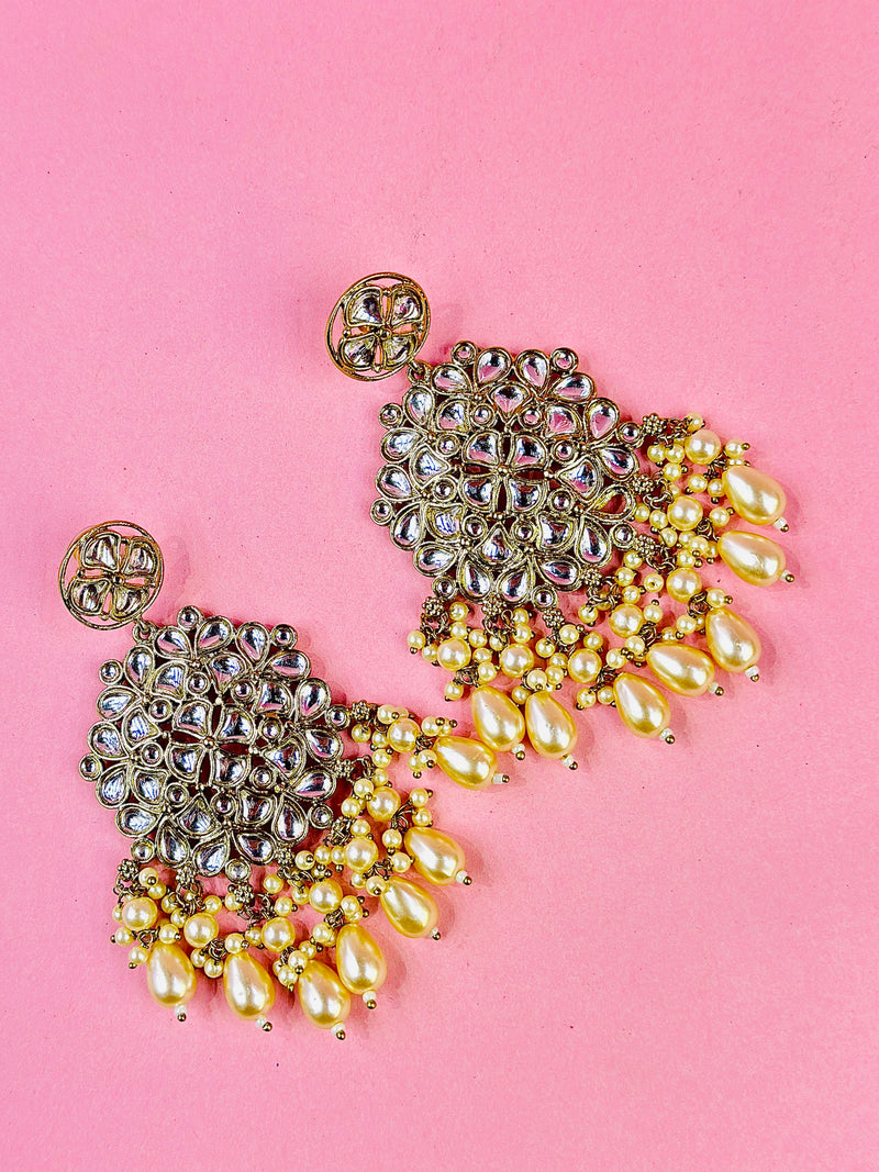sohna kundan earrings