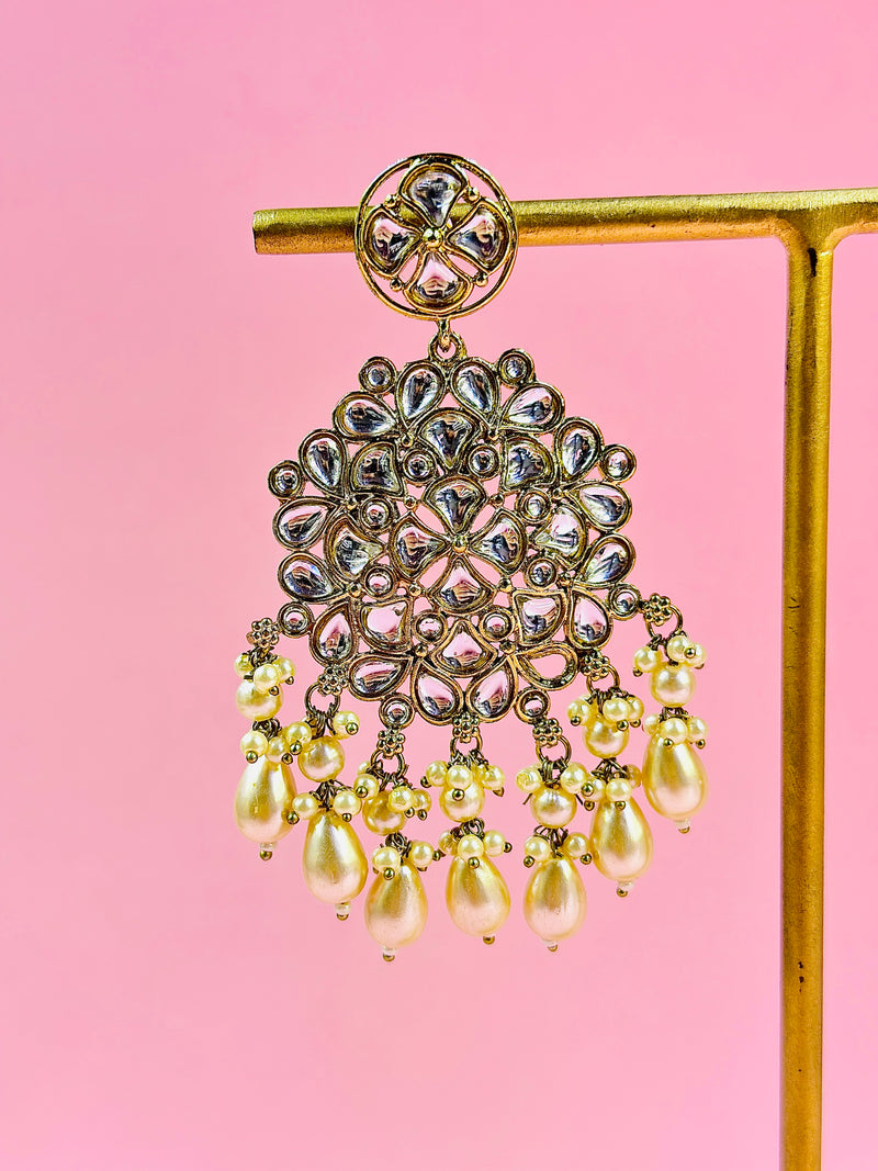sohna kundan earrings