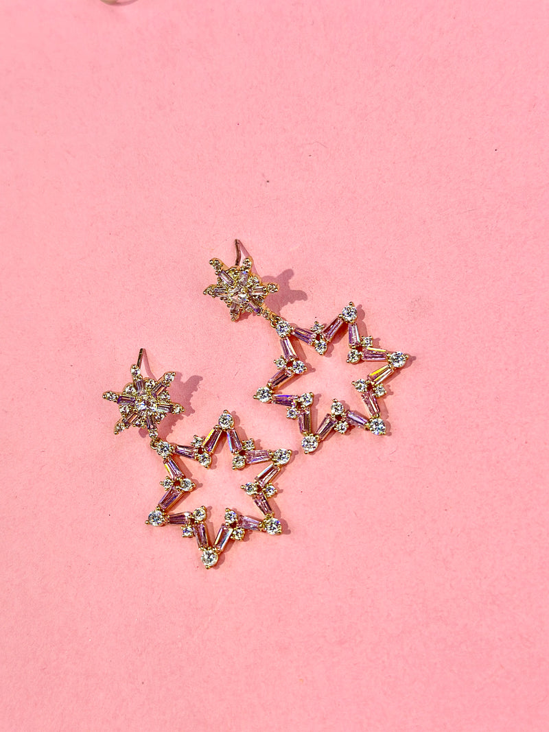 star earrings