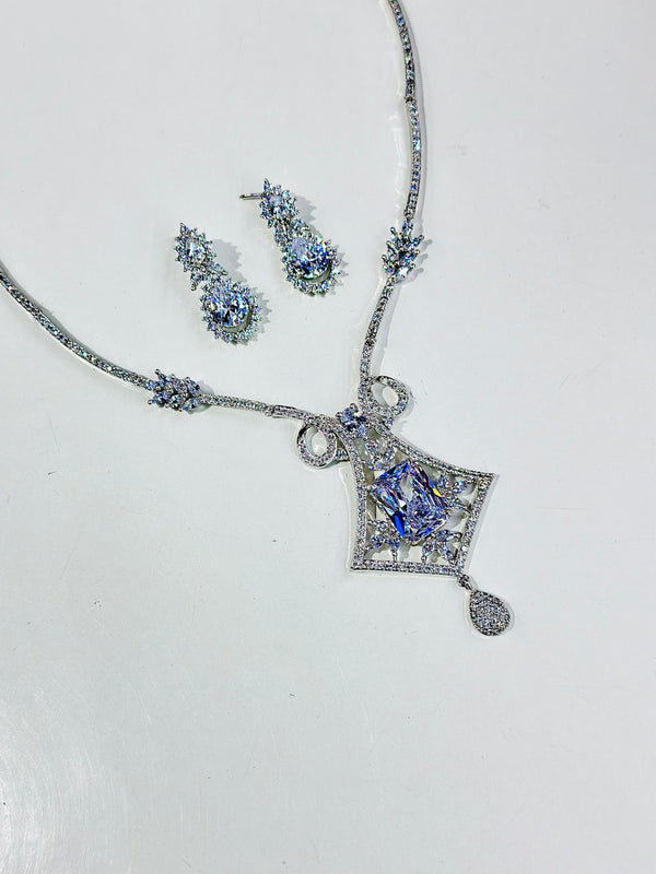 Oceane  Designer Set ( Silver )