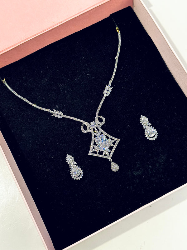 Oceane  Designer Set ( Silver )
