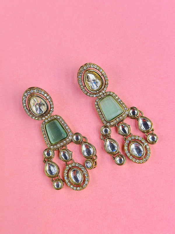 karipa Kundan Earrings