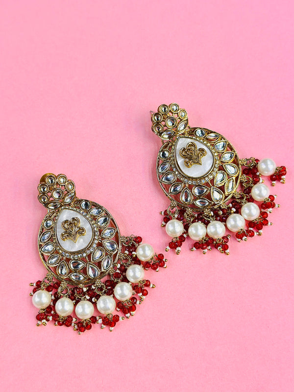 mehar kundan earrings