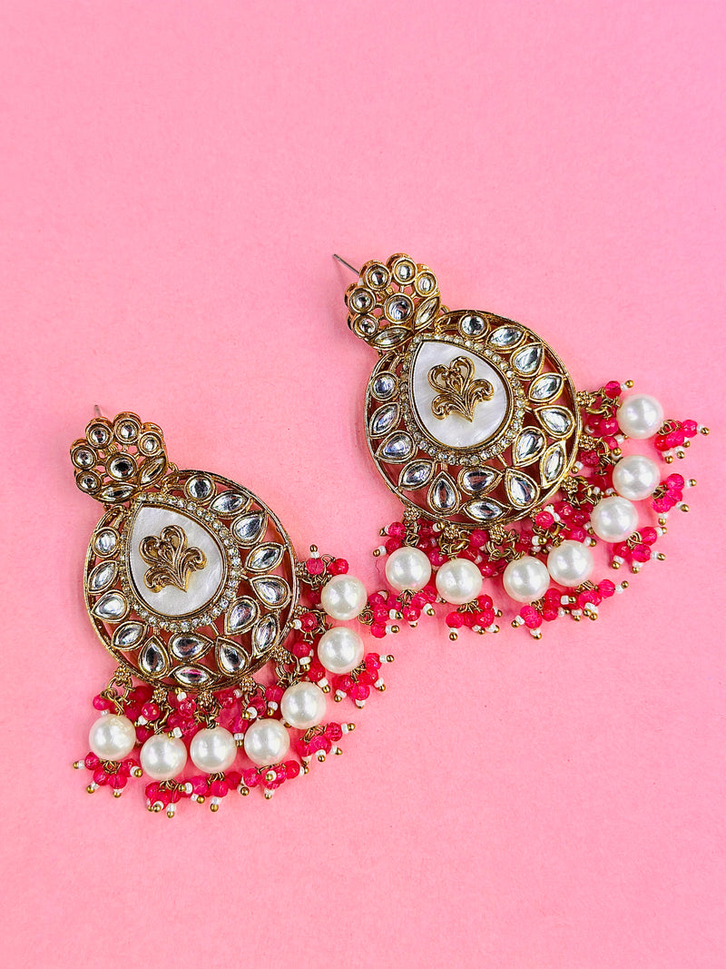 mehar kundan earrings