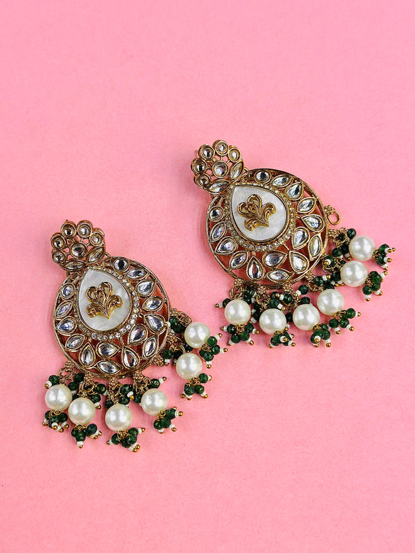 mehar kundan earrings
