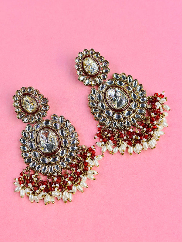 arti kundan earrings