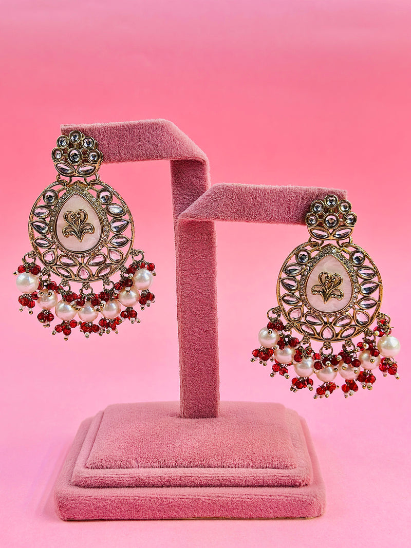 mehar kundan earrings