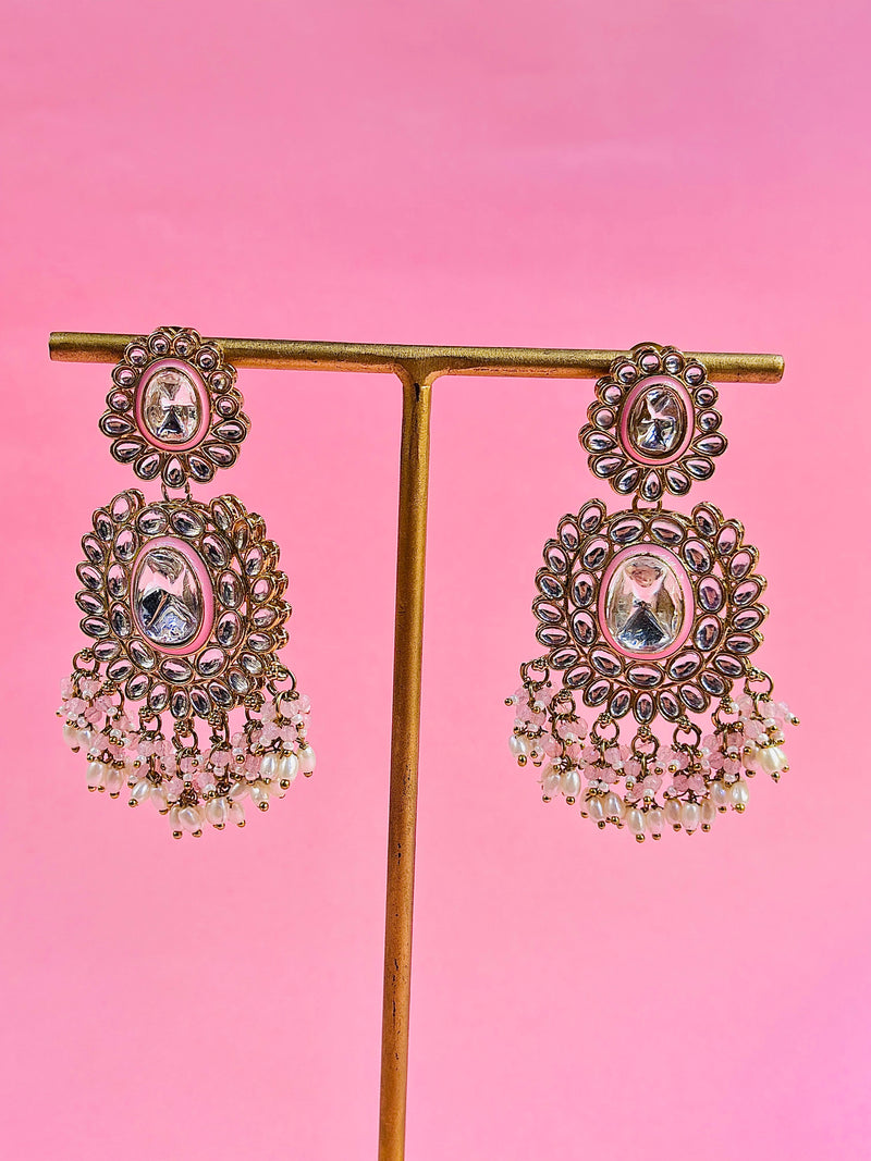 arti kundan earrings