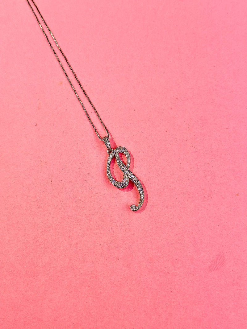 ZIRCOnia alphabet pendants