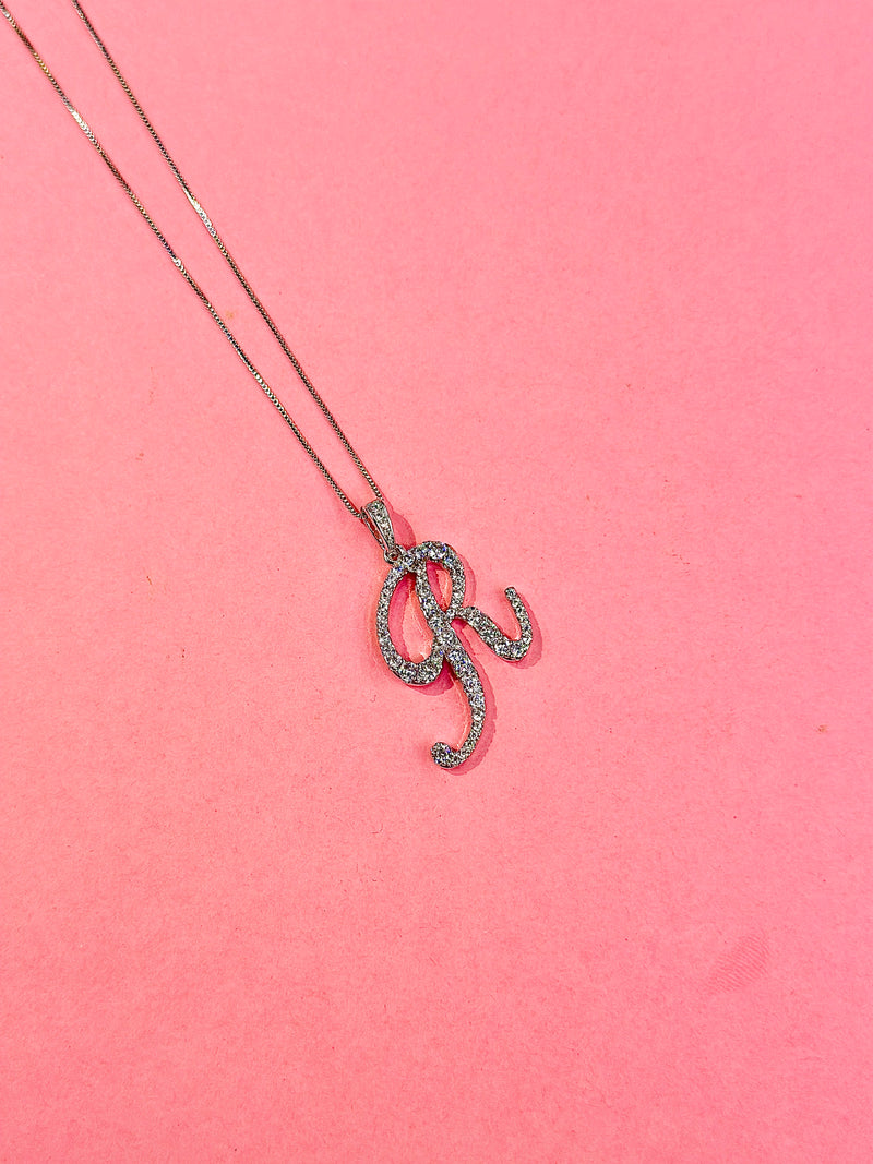 ZIRCOnia alphabet pendants