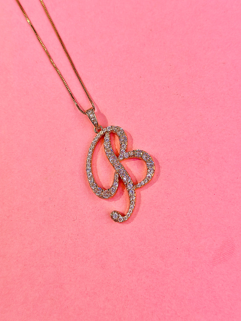 ZIRCOnia alphabet pendants