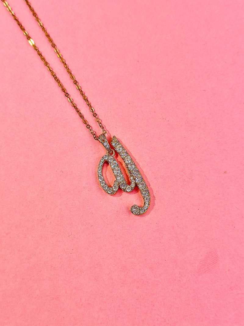 ZIRCOnia alphabet pendants