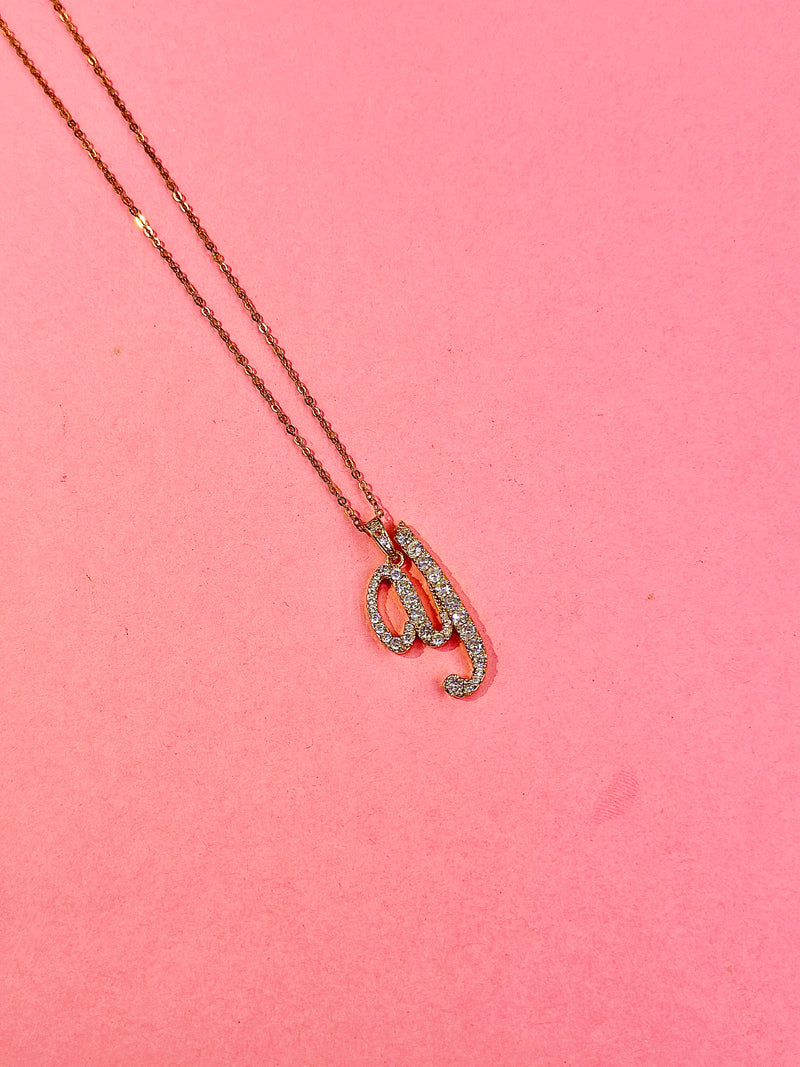ZIRCOnia alphabet pendants