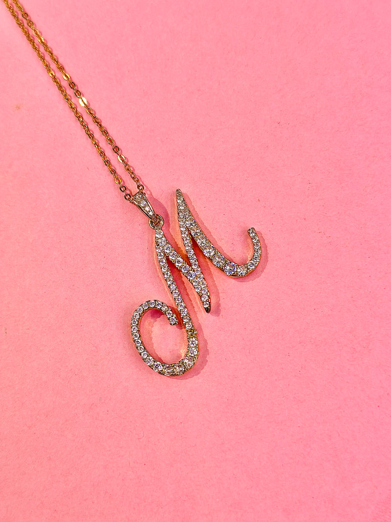 ZIRCOnia alphabet pendants
