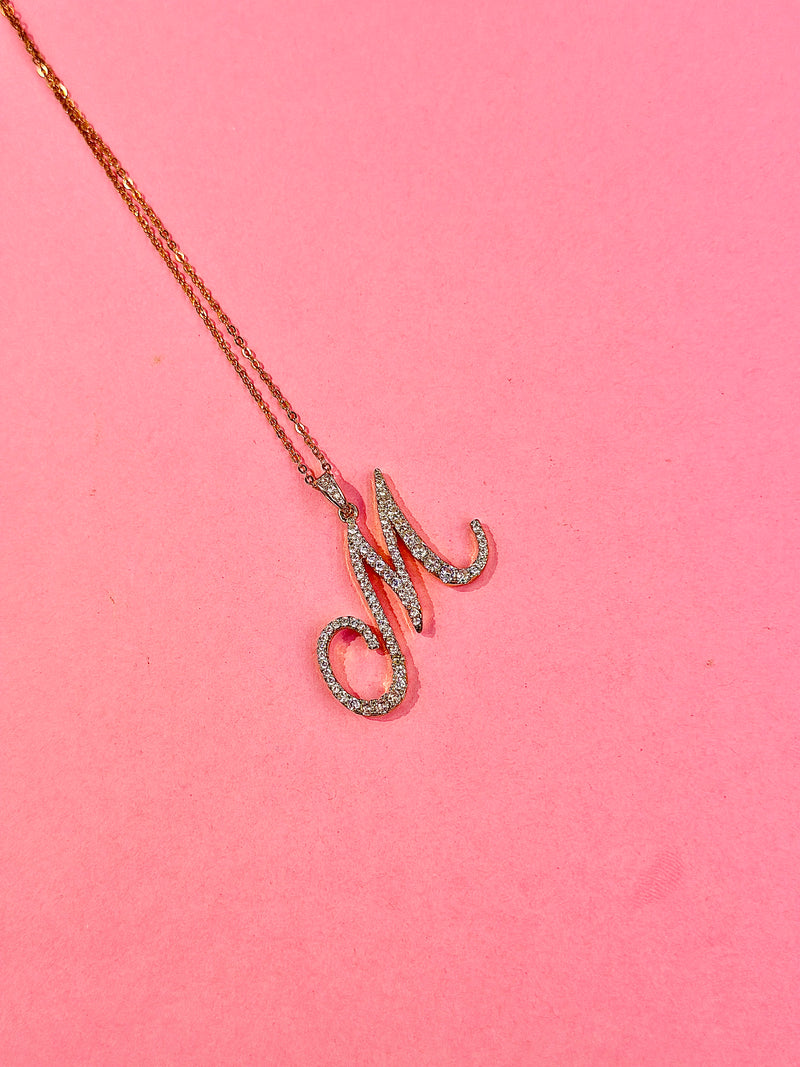 ZIRCOnia alphabet pendants