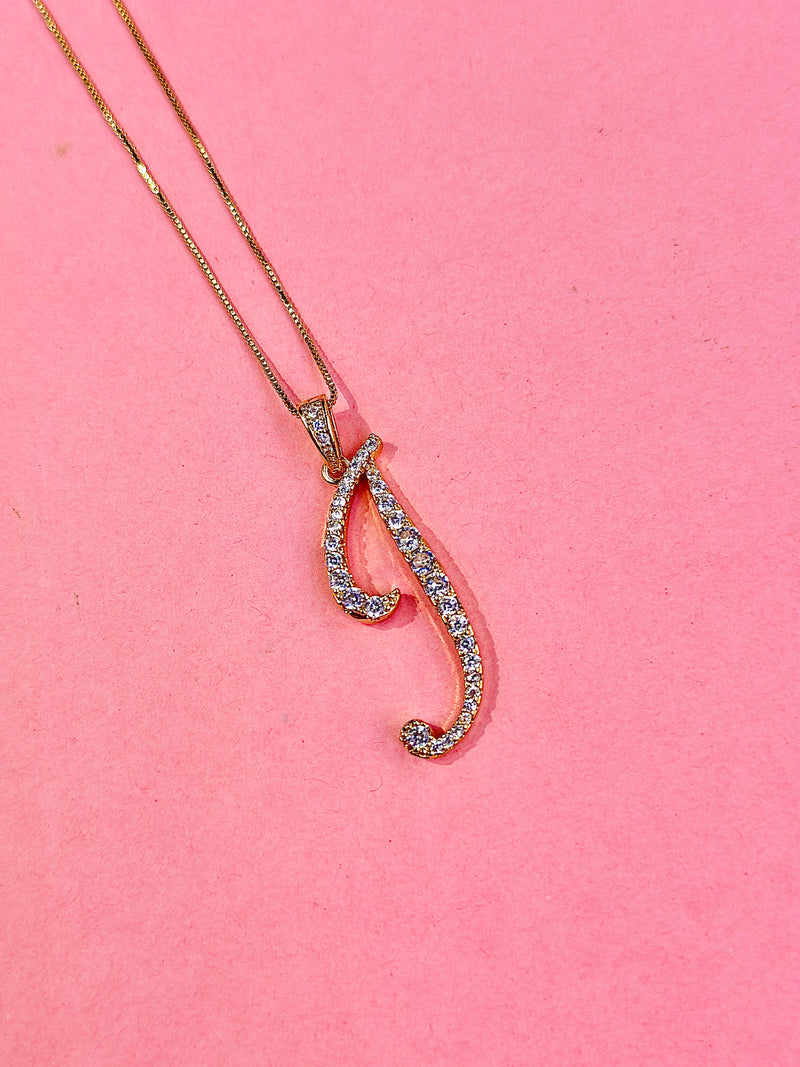 ZIRCOnia alphabet pendants