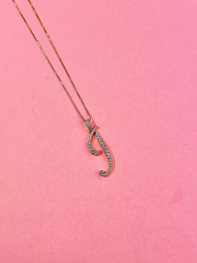 ZIRCOnia alphabet pendants