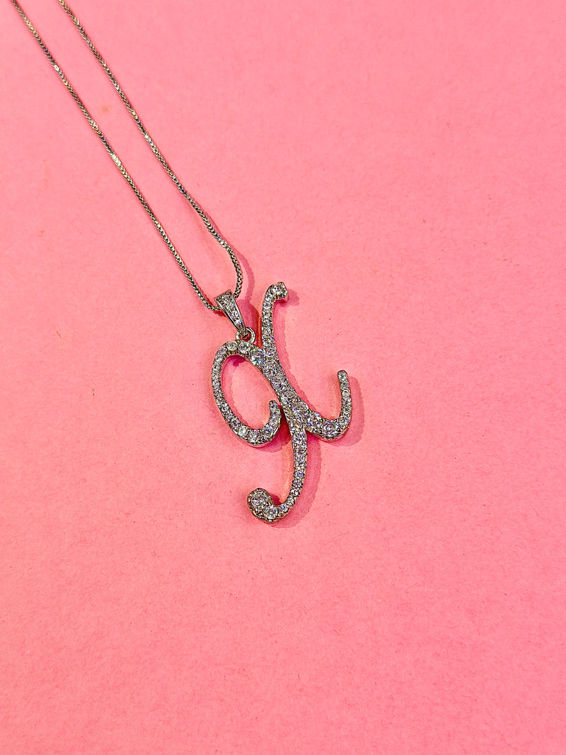 ZIRCOnia alphabet pendants