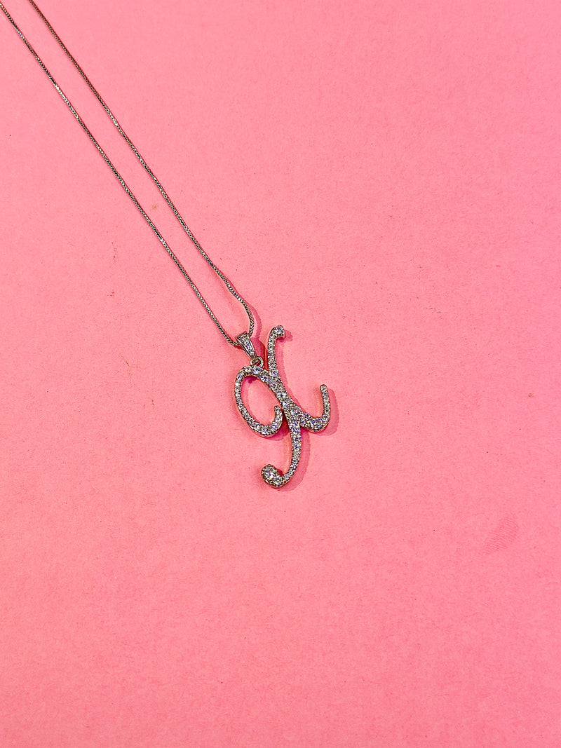 ZIRCOnia alphabet pendants