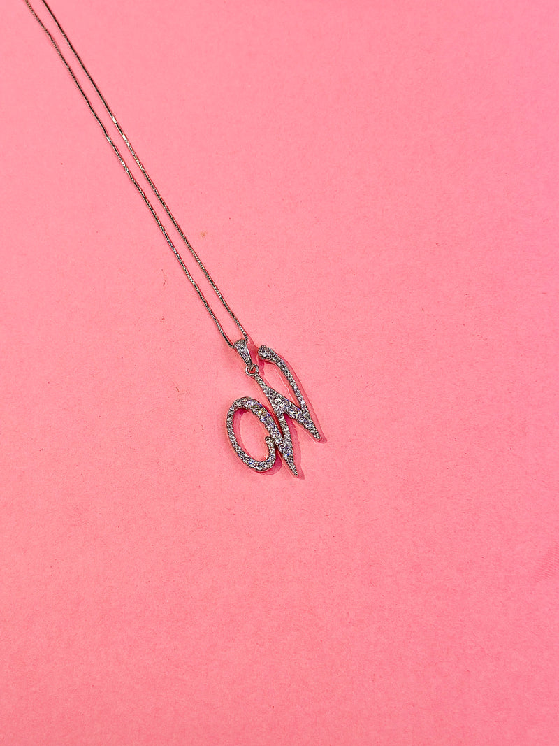 ZIRCOnia alphabet pendants