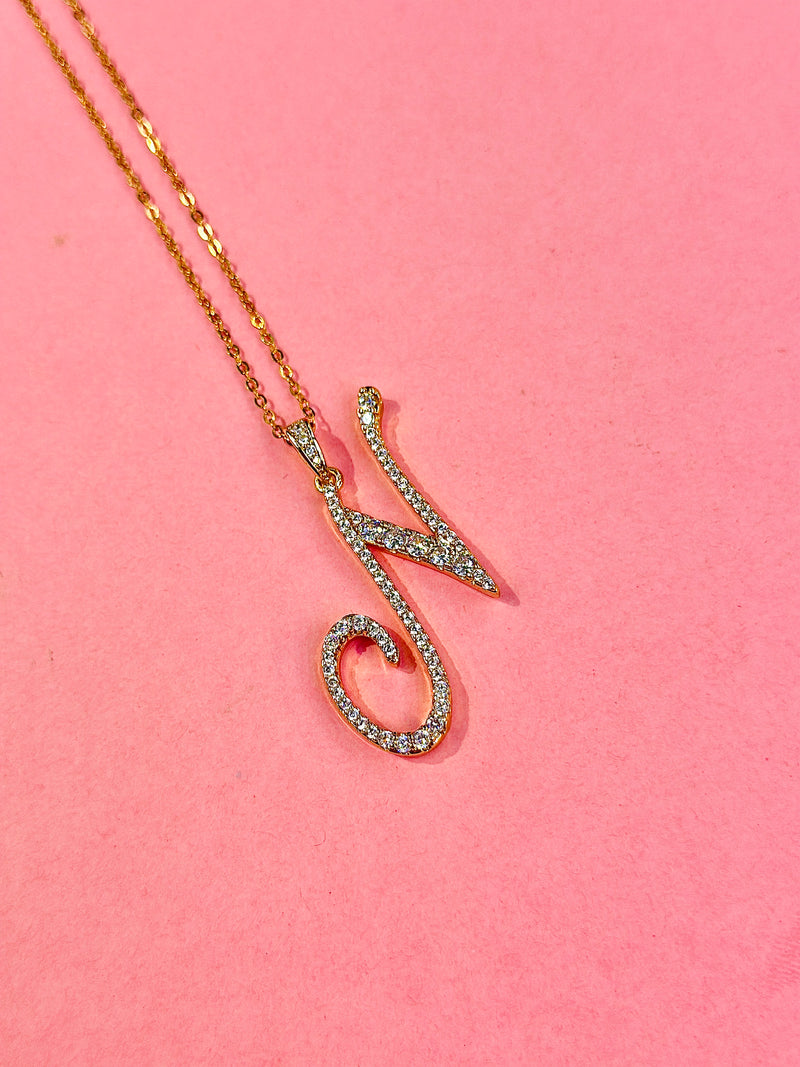 ZIRCOnia alphabet pendants