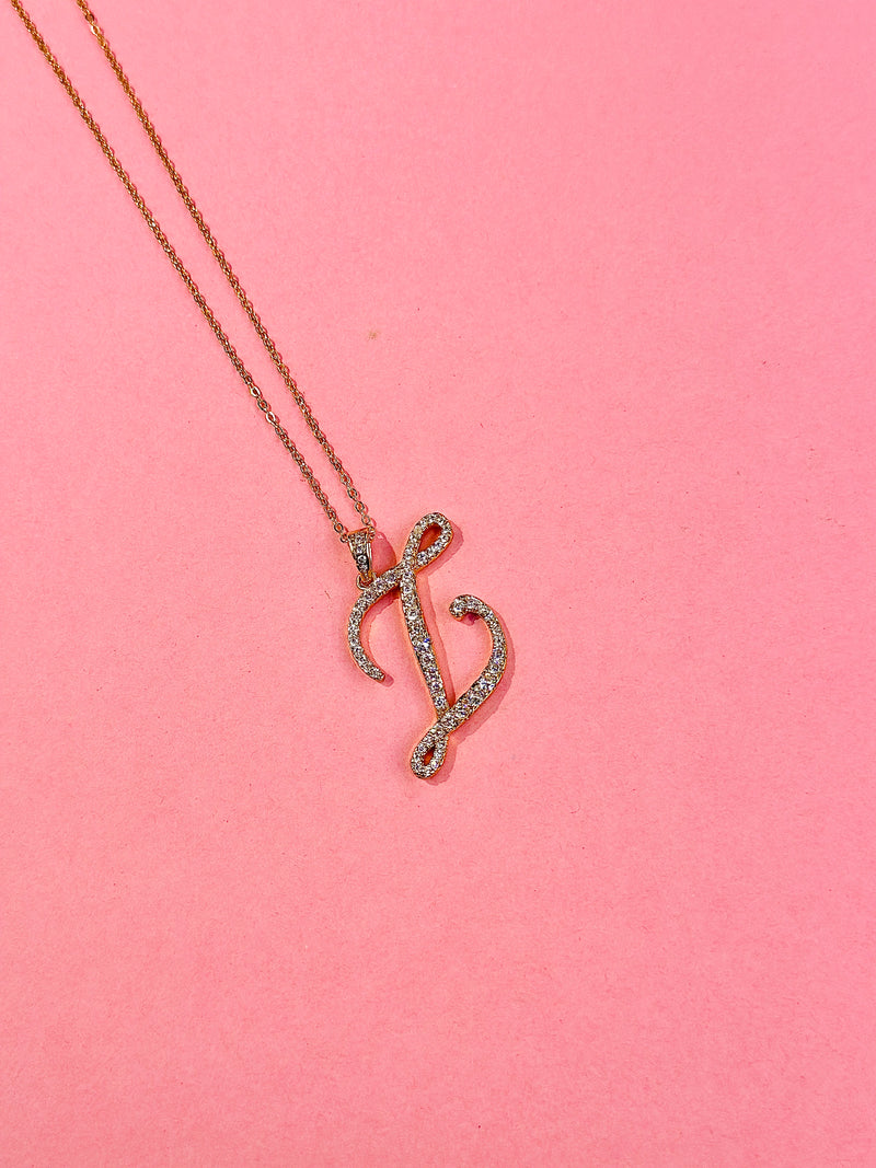 ZIRCOnia alphabet pendants