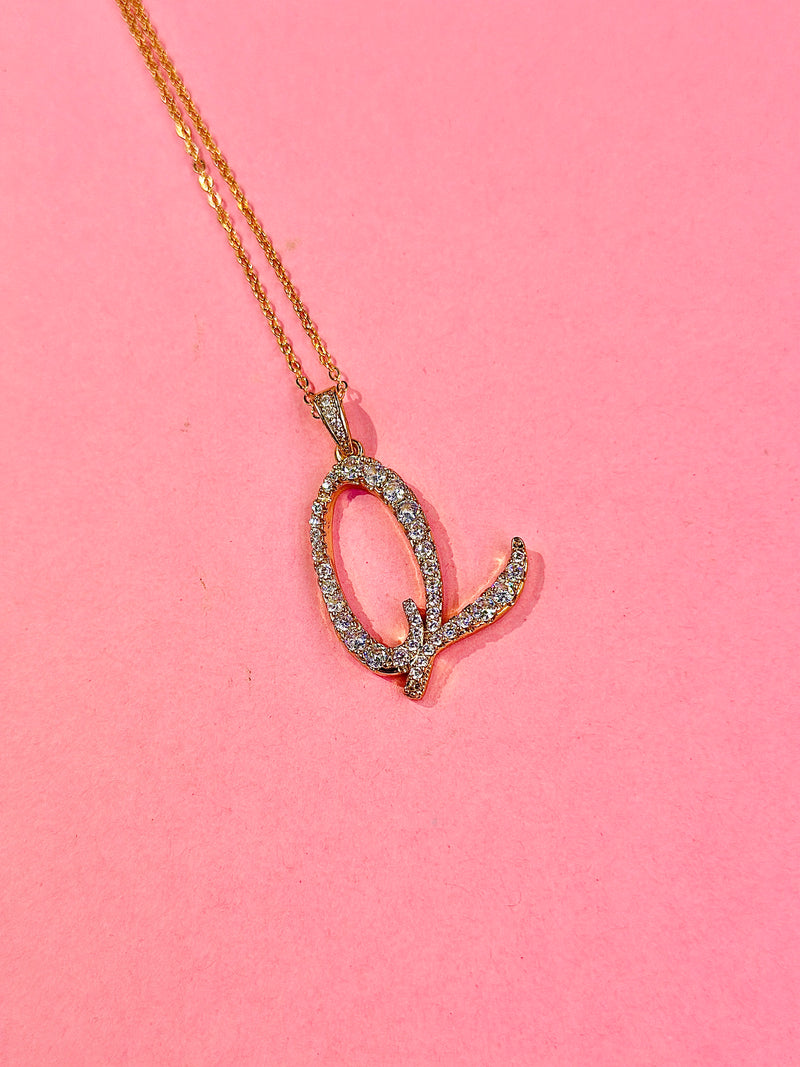 ZIRCOnia alphabet pendants