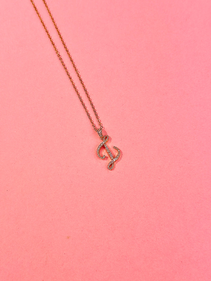 small ALphabet pendants