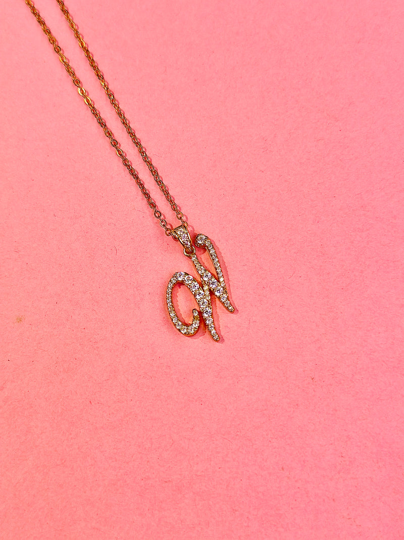 small ALphabet pendants