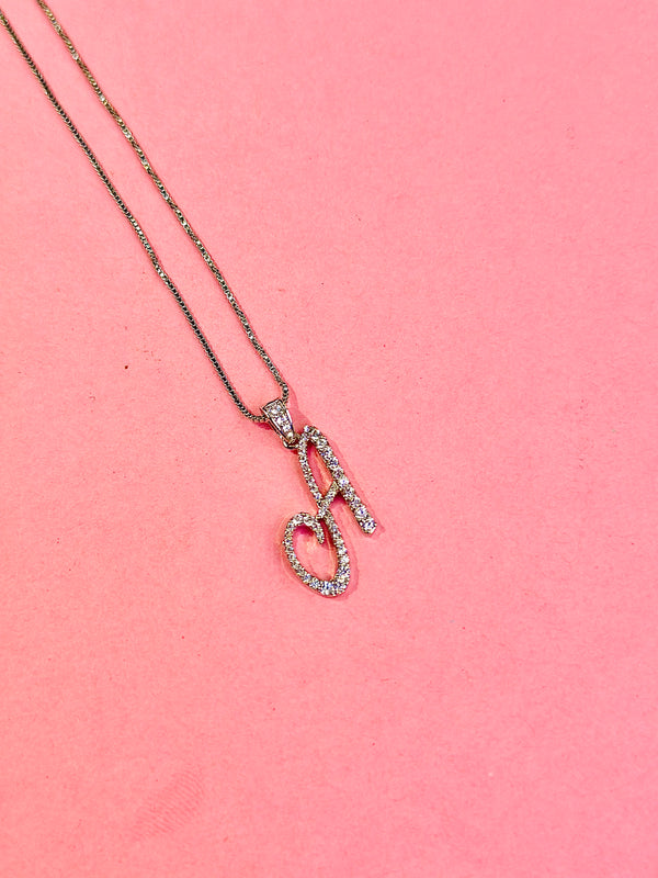 small ALphabet pendants
