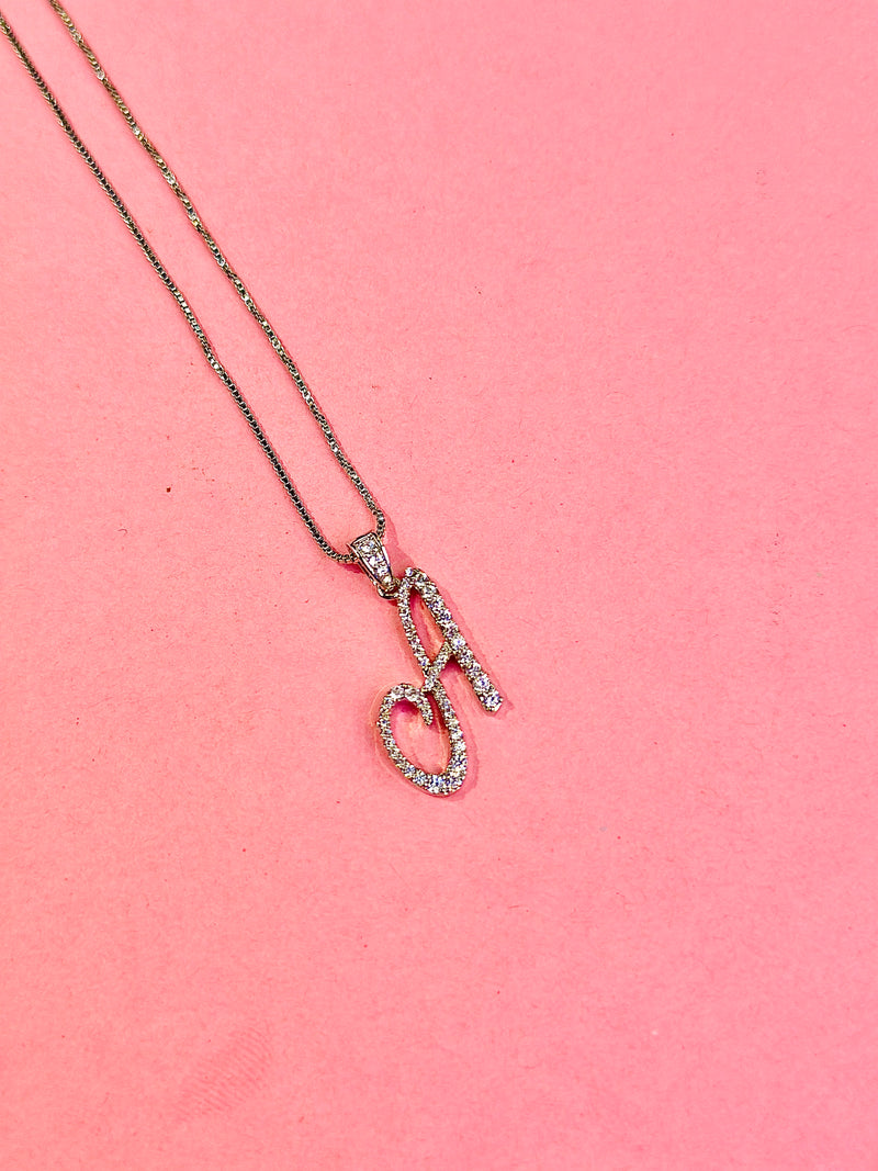 small ALphabet pendants