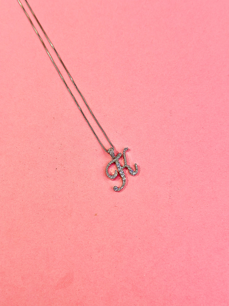 small ALphabet pendants