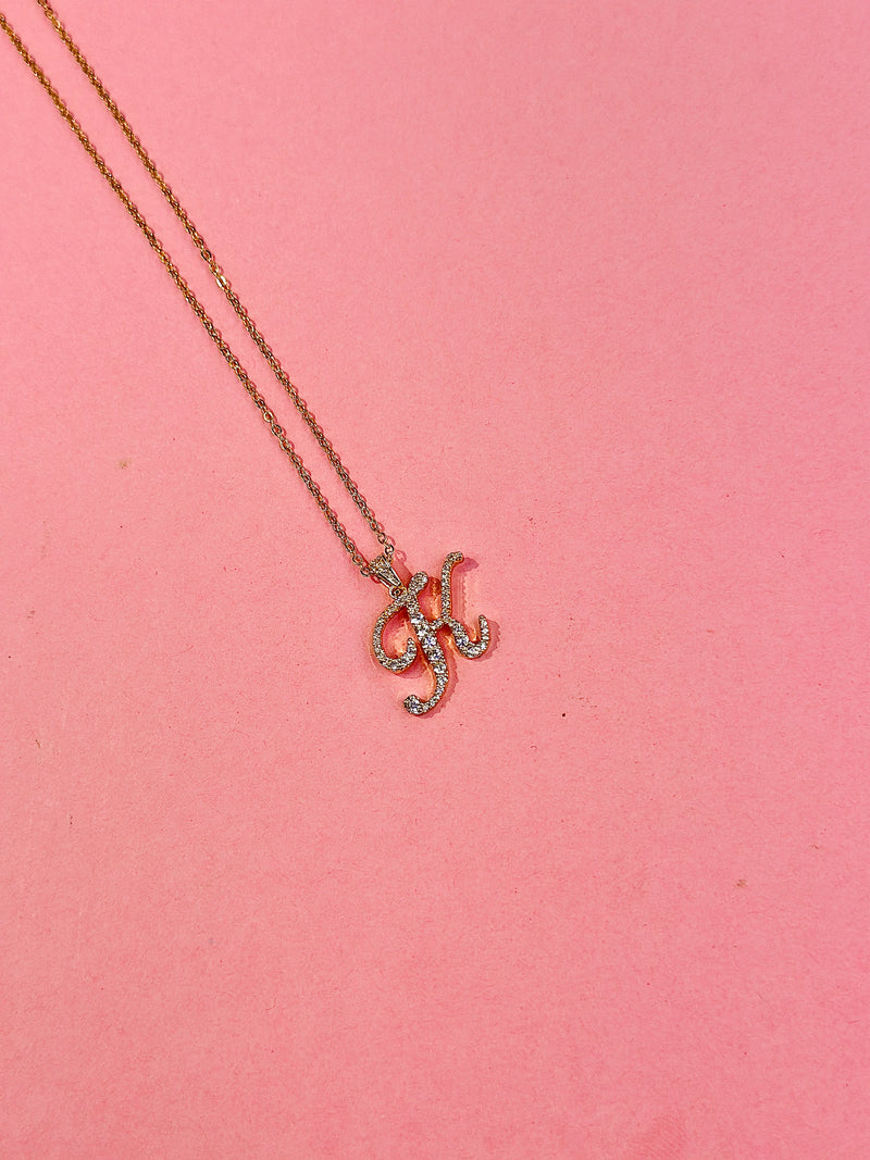 small ALphabet pendants