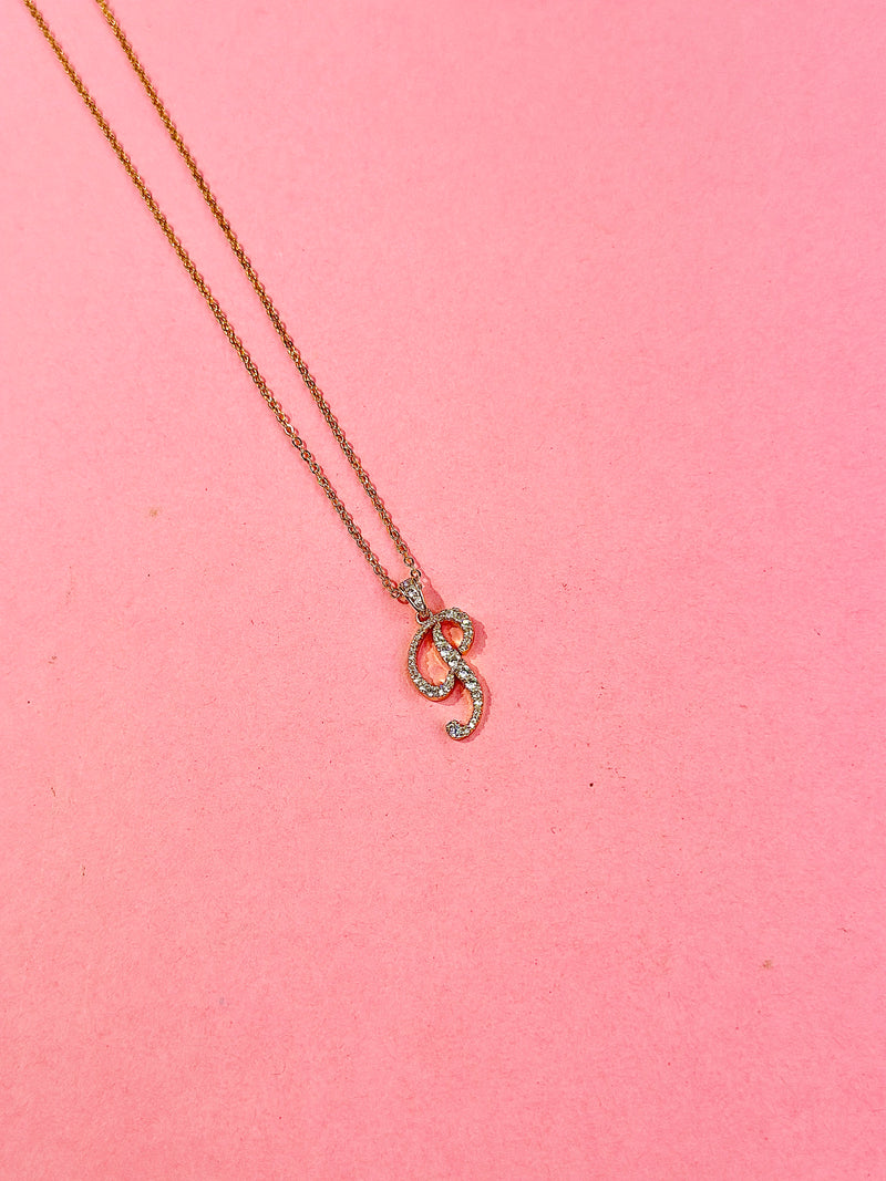 small ALphabet pendants