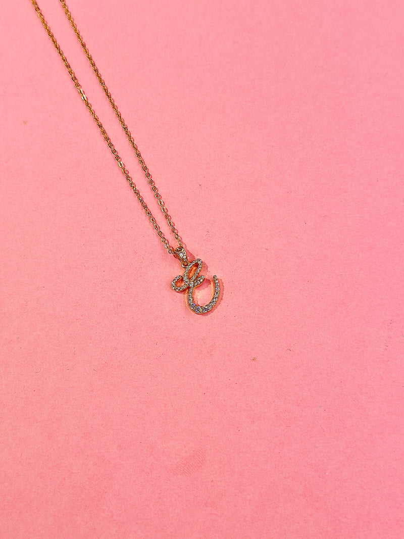 small ALphabet pendants