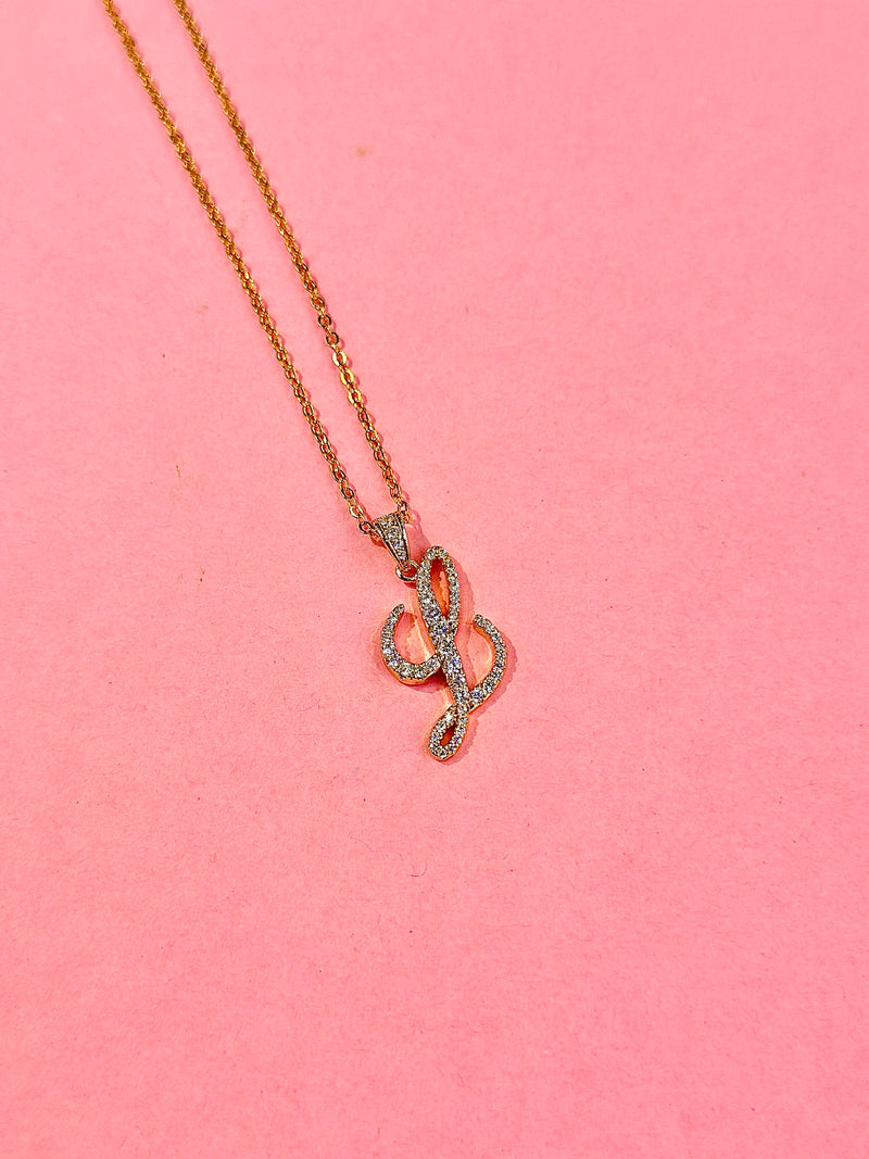 small ALphabet pendants